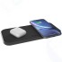 Беспроводное зарядное устройство ZENS Aluminium Dual Wireless Charger 10W Black (ZEDC04B/00)