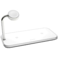 Беспроводное зарядное устройство ZENS Aluminium Dual + Watch White (ZEDC05W/00)