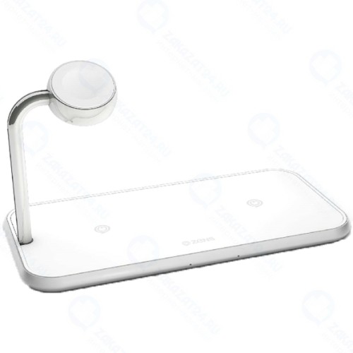 Беспроводное зарядное устройство ZENS Aluminium Dual + Watch White (ZEDC05W/00)