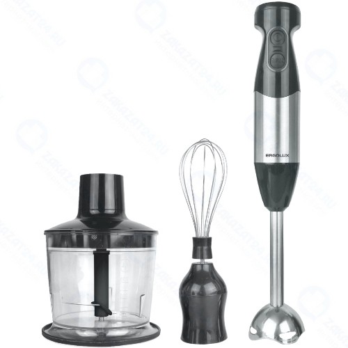 Погружной блендер Ergolux ELX-BS02-C72, серебристый/черный