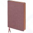 Блокнот Brauberg Tweed, А5, 112 листов, бордовый (110963)