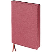 Блокнот Brauberg Tweed, А5, 112 листов, красный (110965)