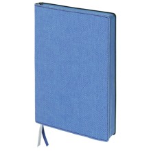 Блокнот Brauberg Tweed, А5, 112 листов, синий (110966)