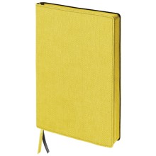 Блокнот Brauberg Tweed, А5, 112 листов, желтый (110967)
