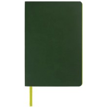 Блокнот Brauberg Metropolis Mix, А5, 80 листов, темно-зеленый (111037)