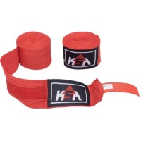 Бинт боксерский KSA Stalker, хлопок, 3,5 м Red (УТ-00017896)