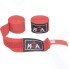 Бинт боксерский KSA Stalker, хлопок, 3,5 м Red (УТ-00017896)
