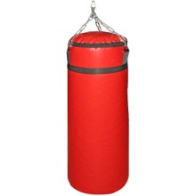 Мешок боксерский INDIGO SM-235 25 кг, на цепи, красный