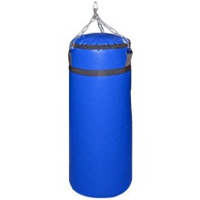 Мешок боксерский INDIGO SM-235 25 кг, на цепи, синий