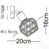 Светильник настенный Arte Lamp Sospiro (A6141AP-1AB)