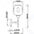 Светильник настенный Arte Lamp Yuka (A7759AP-1PB)