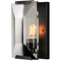 Светильник настенный DELIGHT-COLLECTION KR0354W-1A Black/Clear Harlow Crystal