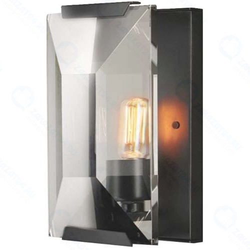 Светильник настенный DELIGHT-COLLECTION KR0354W-1A Black/Clear Harlow Crystal