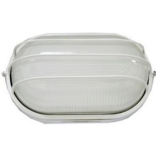 Светильник Iek НПП1406, 60 Вт, овал с сеткой, белый (LNPP0-1406-1-060-K01) Светильник Iek НПП1406, 60 Вт, овал с сеткой, белый (LNPP0-1406-1-060-K01)