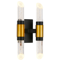 Светильник настенный DELIGHT-COLLECTION MB18001040-4A Black/Gold