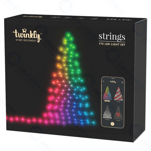 Гирлянда TWINKLY Strings 175 LED Light Set (TW-175-S-EU-P)