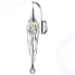 Светильник настенный DELIGHT-COLLECTION W68009S-1 Chrome Goddess