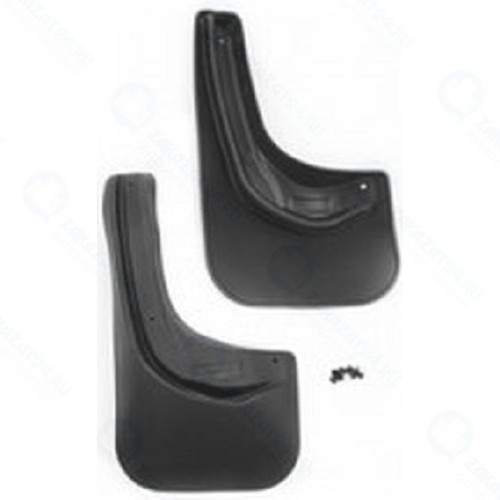 Брызговики задние AUTOFAMILY для Peugeot 408 2012+ Sedan, полиуретан (BI.PECE.38.21.E10)