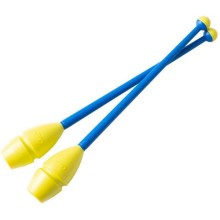 Булавы для художественной гимнастики CHANTE CH28-405-53-31, Exam Blue/Yelilow, 40,5 см (УТ-00017276)