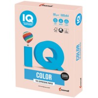 Цветная бумага для офиса IQ-COLOR А4, 80 г/м, 500 листов, пастель, темно-кремовая (110787)