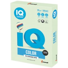 Цветная бумага для офиса IQ-COLOR А3, 80 г/м, 500 листов, пастель, светло-зеленая (110796)