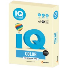 Цветная бумага для офиса IQ-COLOR А4, 160 г/м, 250 листов, пастель, ванильная (110811)