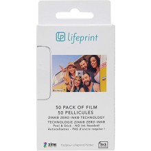 Бумага для фотопринтера Lifeprint 2x3 Sticky Back, 50 шт