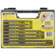 Набор буров Энкор SDS-Plus, 8 шт (10998) Набор буров Энкор SDS-Plus, 8 шт (10998)