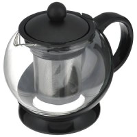 Чайник заварочный HANS-GRETCHEN 0,75 л, с фильтром Black (14YS-8061)
