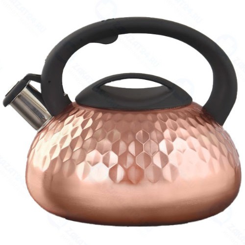 Чайник со свистком MAGISTRO Galaxy, 3 л, бронзовый (4501426)