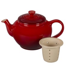 Заварочный чайник LE-CREUSET с керамическим ситечком, 600 мл Red (91011100060000) Заварочный чайник LE-CREUSET с керамическим ситечком, 600 мл Red (91011100060000)