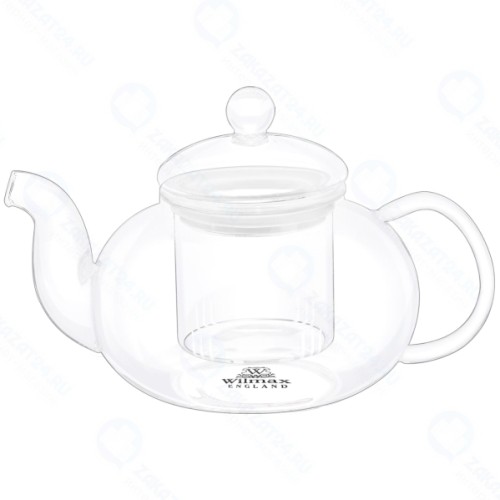 Заварочный чайник Wilmax Thermo Glass, 1,55 л (WL-888814/A)