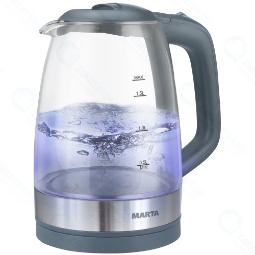 Электрочайник Marta MT-1098 Grey Marble