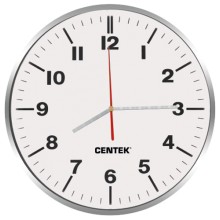 Часы настенные CENTEK круглые, 30 см White (CT-7100)