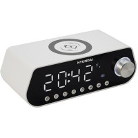 Часы с радио Hyundai H-RCL380 White