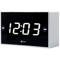 Часы с радио Harper HCLK-2041 Black