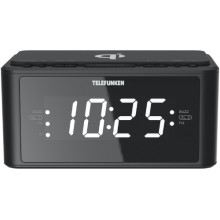 Часы с радио Telefunken TF-1595U Black