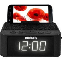 Часы с радио Telefunken TF-1700UB Black