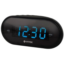 Часы с радио VITEK VT-6602 Black Часы с радио VITEK VT-6602 Black