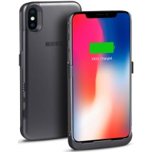 Чехол-аккумулятор InterStep для iPhone X 3000 mAh Space Gray (IS-AK-PCIX3ASPG-000B201)