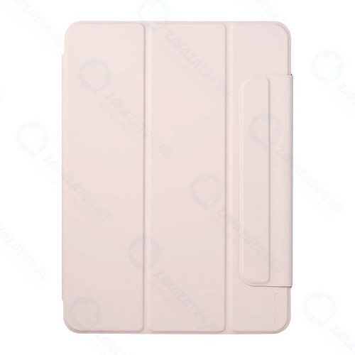 Чехол для планшета Deppa Wallet Onzo Magnet для iPad Pro 11 (2020/2021), розовый (88075)