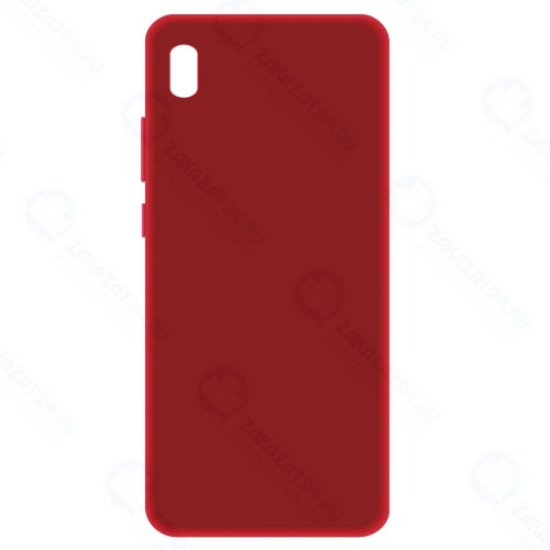 Чехол LUXCASE для Samsung Galaxy A02, красный (62282)