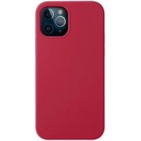 Чехол Deppa Liquid Silicone Pro для iPhone 12 Pro/12, красный (87789)