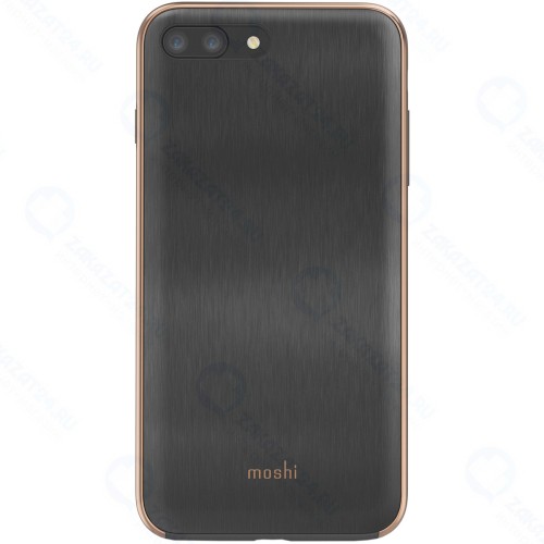 Чехол Moshi iGlaze для iPhone 7 Plus/8 Plus Charcoal Black (99MO090009)