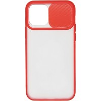 Чехол CARMEGA Camera для iPhone 12 Red (CAR-SC-IP12CMRD)