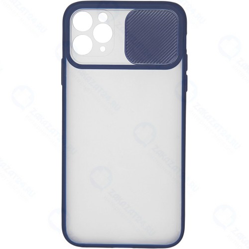 Чехол CARMEGA Camera для iPhone 12 Pro Max Blue (CAR-SC-IP12PMXCMBL)