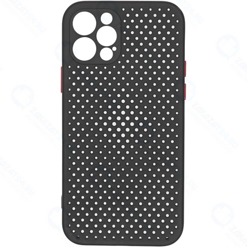 Чехол CARMEGA Dot для iPhone 12 Pro Black (CAR-SC-IP12PRDTBK)
