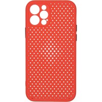 Чехол CARMEGA Dot для iPhone 12 Pro Red (CAR-SC-IP12PRDTRD)