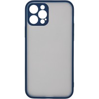 Чехол CARMEGA Frost для iPhone 12 Pro Blue (CAR-SC-IP12PRFRBL)