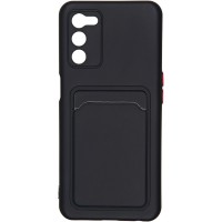 Чехол CARMEGA Card для Oppo A54 Black (CAR-SC-OPA54CSBK)